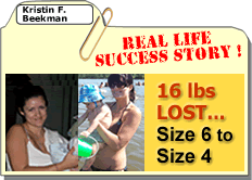 before after weight loss pictures case study Kristin