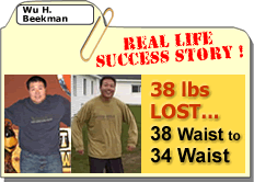 Weight loss before and after pictures Wu